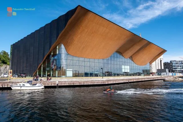 The Kilden Theater and Concert Hall in Kristiansand