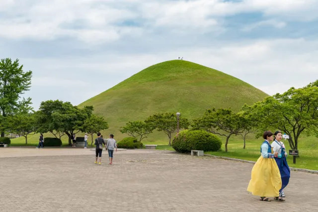 Tumulus of kings in Gyeongju