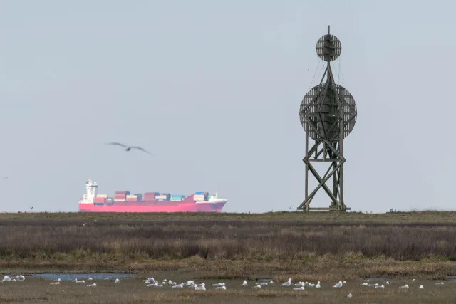 Die Ostbarke auf der Insel Neuwerk