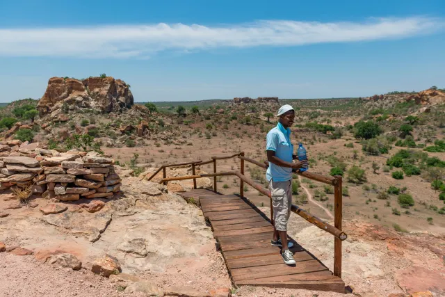 Auf dem Mapungubwe-Hügel