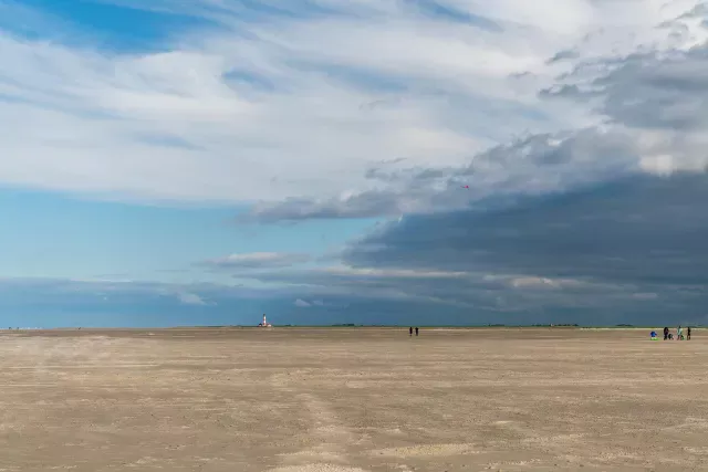 Der Strand bei St. Peter-Ording