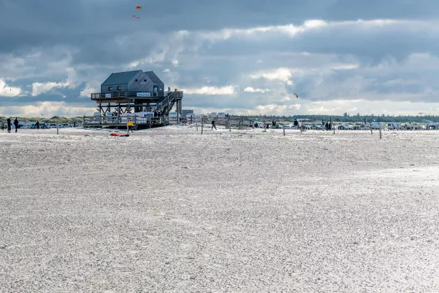 Der Strand bei St. Peter-Ording