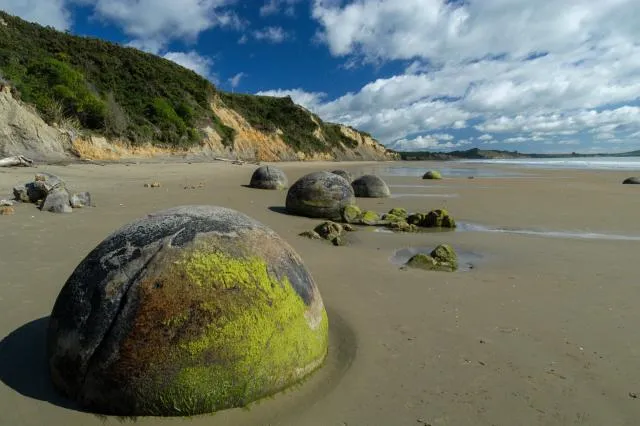 The Moeraki Boulders on Boulders Beach