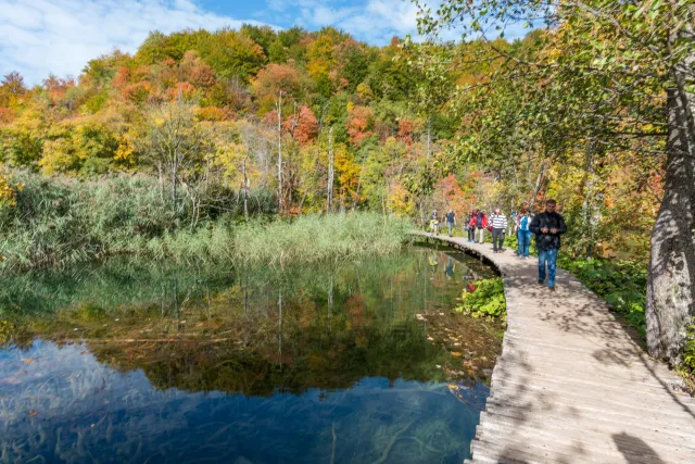 The Plitvice Lakes