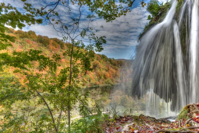 The Plitvice Lakes