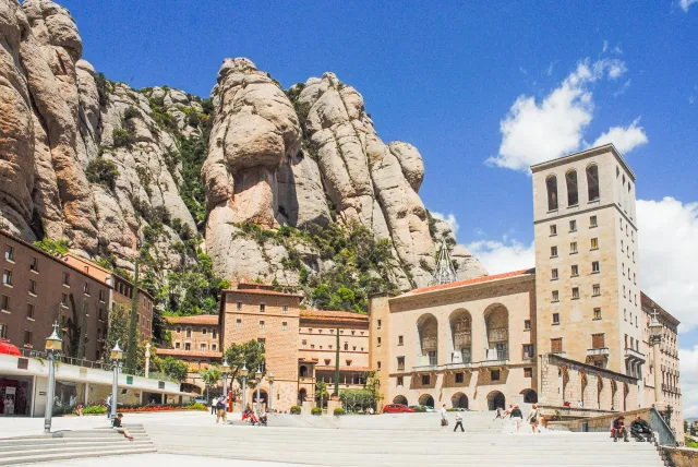 Benedictine monastery Santa Maria de Montserrat