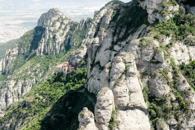 At the Benedictine monastery of Santa Maria de Montserrat