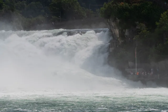 Der Rheinfall bei Schaffhausen