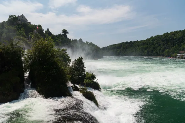 Der Rheinfall bei Schaffhausen