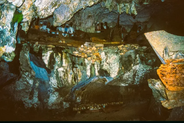 Tau-Taus, grave figures, in the Tanah Toraja highlands on Sulawesi