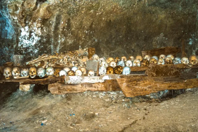 Burial place of the Toraja