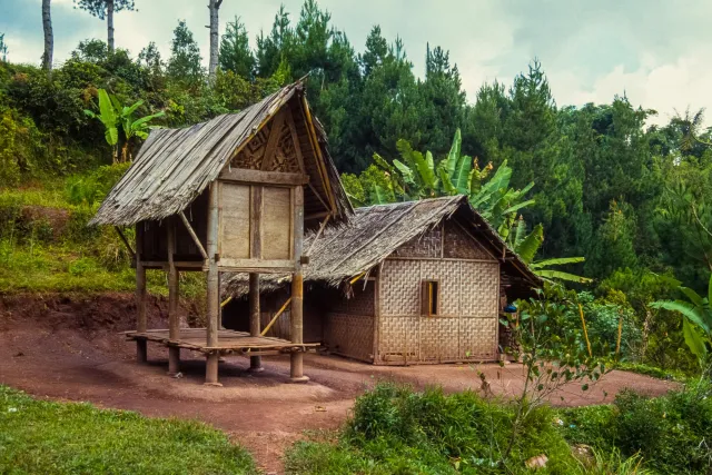 Tongkonan, the impressive houses of the Toraja