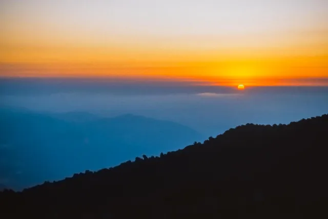 Kanchenjunga at sunrise