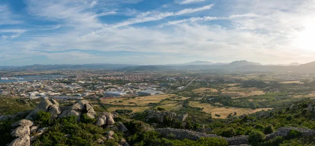 The Olbia plain