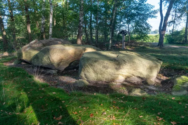 The megalithic tomb Hüven-Süd with the Sprockhoff no. 843