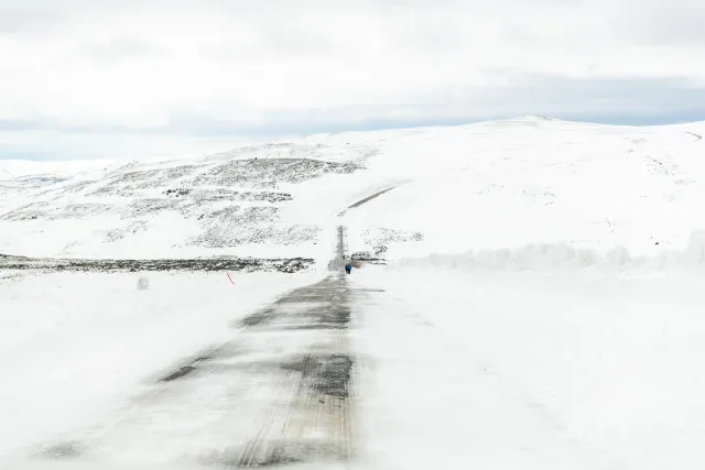 Return from the North Cape to the base camp in Skarsvåg