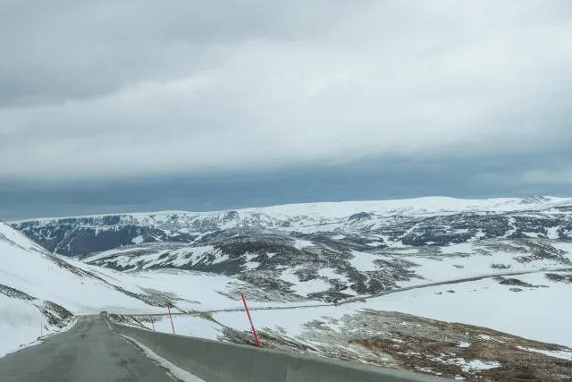 Rückfahrt vom Nordkap zum Basecamp in Skarsvåg