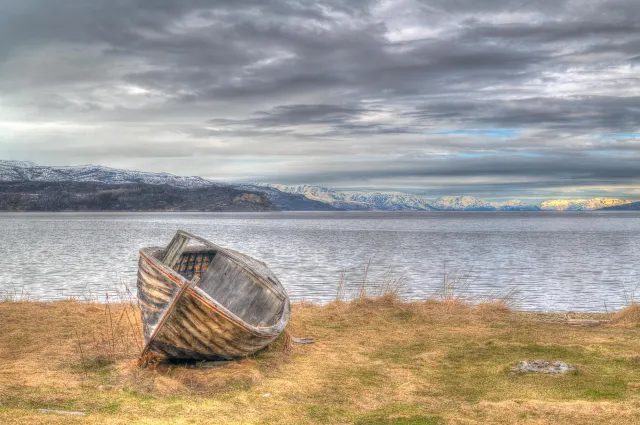 Arriving in modern times at the Altafjord