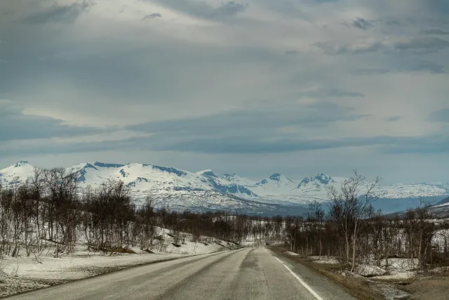 On the way between Lyngenfjord and Narvik