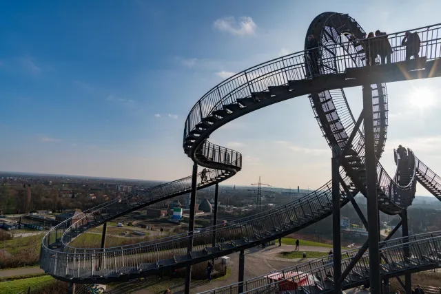 Tiger and Turtle bei Tag auf der Heinrich-Hildebrand-Höhe in Duisburg