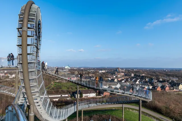 Tiger and Turtle by day on the Heinrich-Hildebrand-Höhe in Duisburg