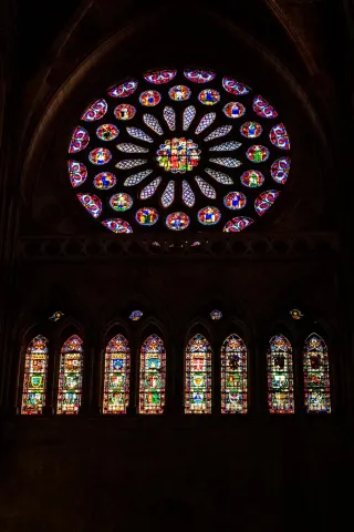 Leon Cathedral in Spain