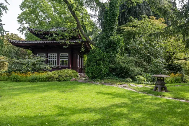 The Chinese Pavilion Japanese Garden.