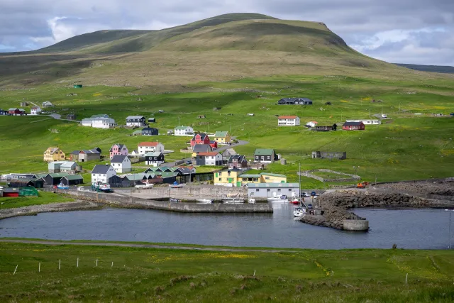 The town of Skálavik