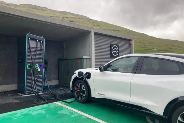 Charging on the Faroe Islands